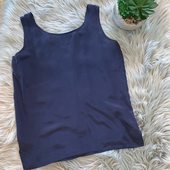 Silk Empire Size Medium 100% silk tank - Picture 3 of 4